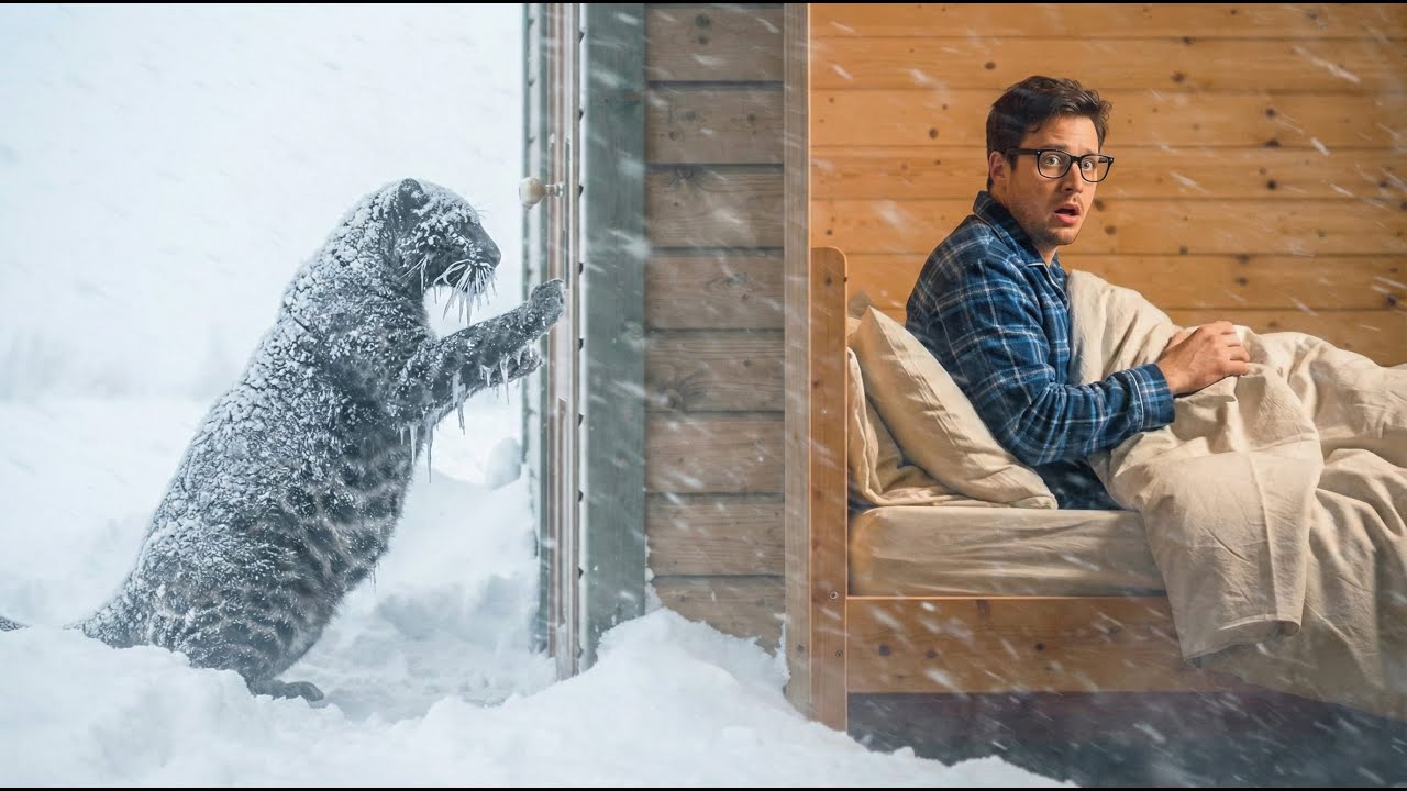 Animal Rescue: Rare Black Leopard Knocks On Door To Give Birth!