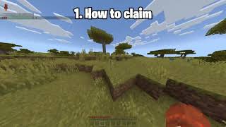Minecraft Land Claim Tutorial