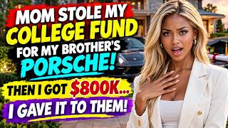 Mom Stole My College Fund for My Brother’s Porsche—Then I Gave My $800k Bonus to the Who Showed Up