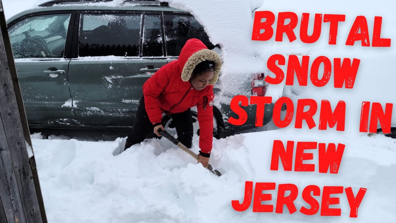 BRUTAL SNOW STORM SLAMS NEW JERSEY/NEW JERSEY WEATHER FORECAST/NEW JERSEY STORM WATCH/SNOW DAY IN NJ