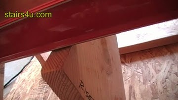 Stair Stringer Adjustment Tips Using The Pattern In The Center