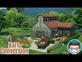 Escape to the Country: Rustic Barn Conversion 🐴🐔 || The Sims 4 Speed Build no CC