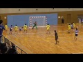 インターハイ ハンドボール2017 女子2回戦 大分(大分) VS 玉野光南(岡山)
