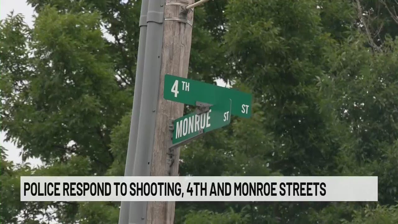 Troy PD responds to shooting on 4th, Monroe Streets - YouTube