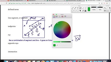 8.1 Points, Lines, and Planes