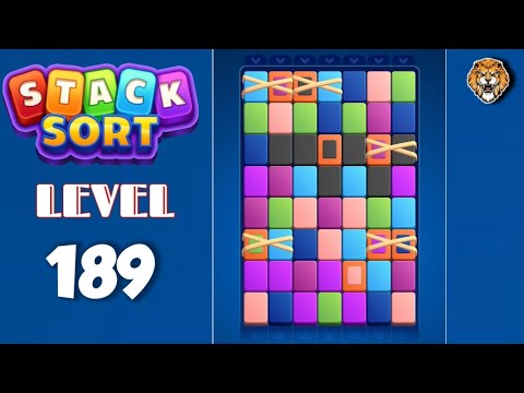Stack Sort : Color Puzzle Level 189 Walkthrough