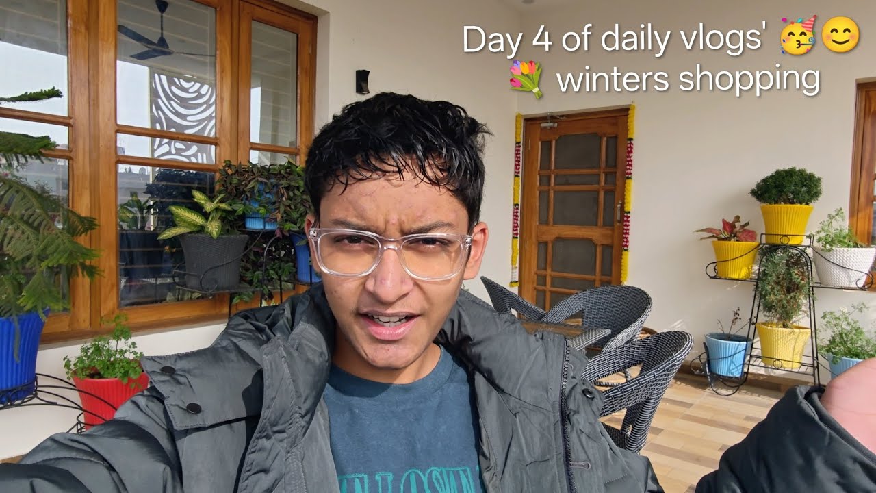 DAY 4 DAILY VLOG 🥳 | Market Gaya, Winter Shopping 🧥, Coconut Water 😍 & Fun With Chacha 😅😂🤣