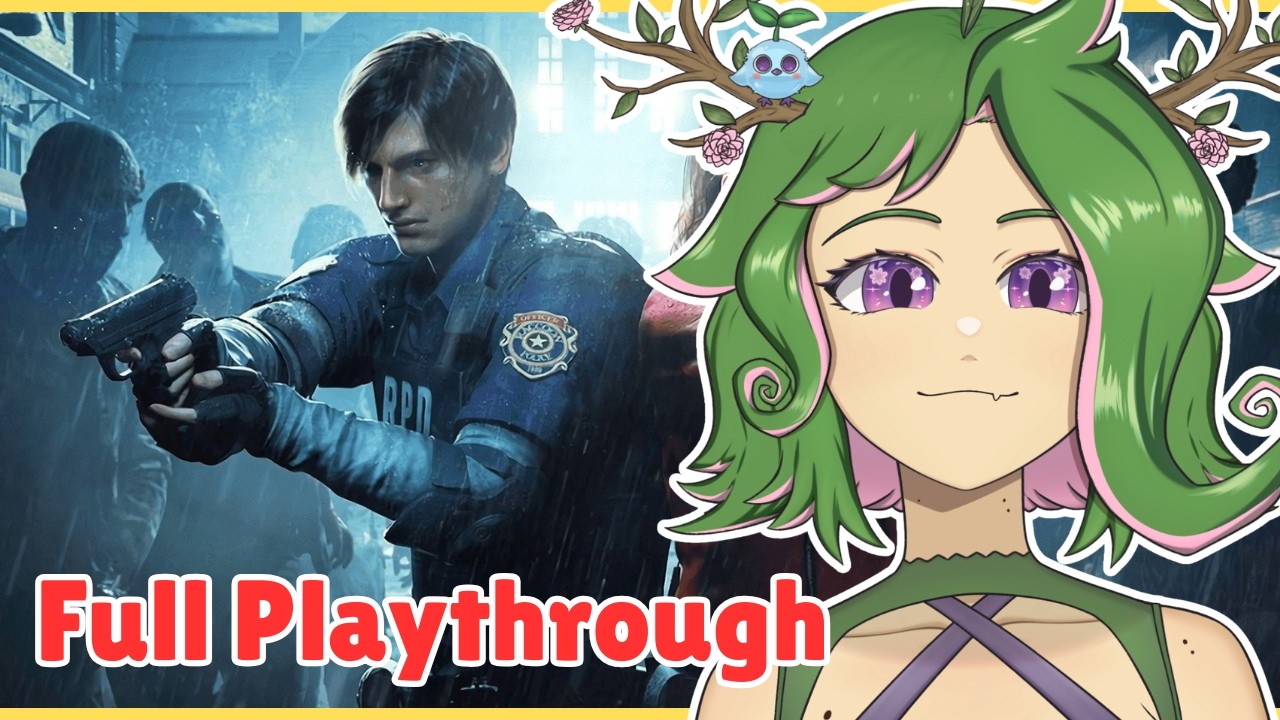 Full playthrough of Resident Evil 2 Remake | Leon