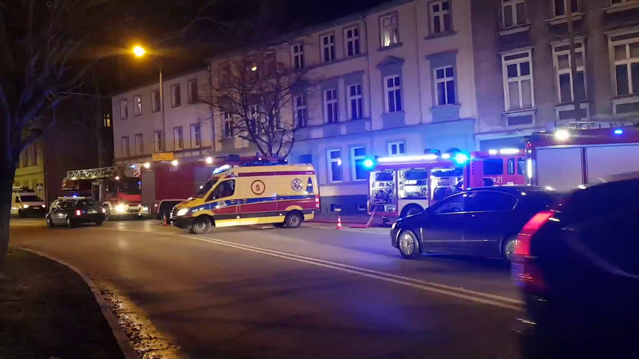 Akcja straży w centrum Gorzowa