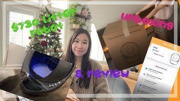 Robot Litter Unboxing & Review | Whiskers app, common troubleshooting tricks, 6 months after using