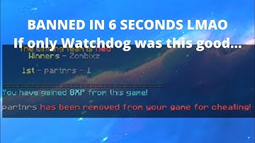 This anticheat is better than Watchdog...