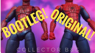 Kaiyodo Revoltech Spider-Man 3 Bootleg & Original | Video Comparativo