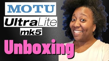 Motu UltraLite mk5 - Unboxing + Setup for PC & Mac