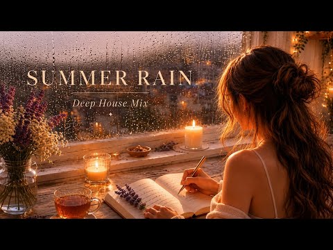 Dua Lipa xLaufey x Victoria Nadine Style - Summer Rain: A Dreamy Deep House Mix 