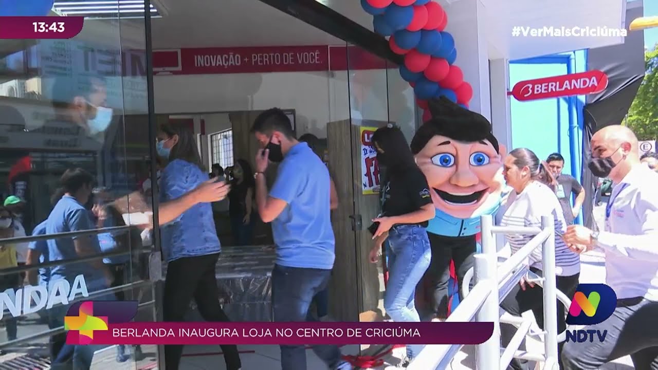 Berlanda inaugura nova loja em Criciúma