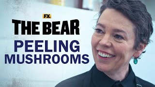 Terry (Olivia Colman) and Richie Peel Mushrooms - Scene | The Bear | FX screenshot 5