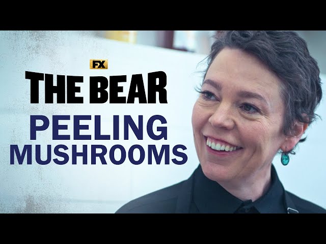 Terry (Olivia Colman) and Richie Peel Mushrooms - Scene | The Bear | FX class=
