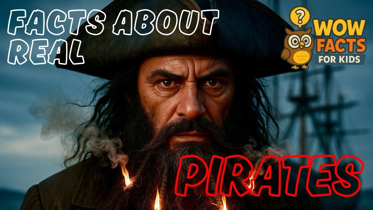 Real Life Pirates! 🏴‍☠️ 8 Swashbuckling Facts for Kids!