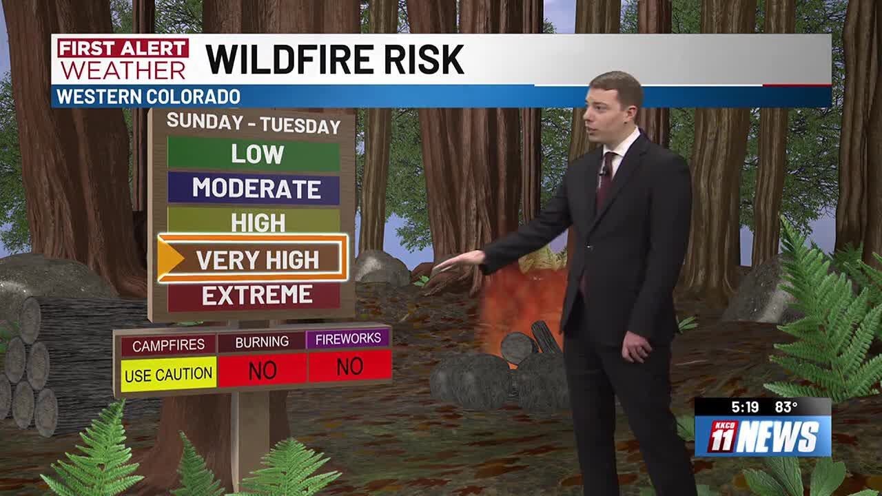 FIRST ALERT: High wildfire risk the next few days - YouTube