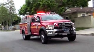 LACoFD New Engine & EST 94 Responding (x2)