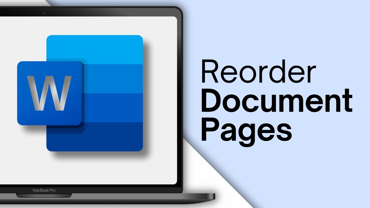 How To Reorder Word Document Pages (Rearrange)