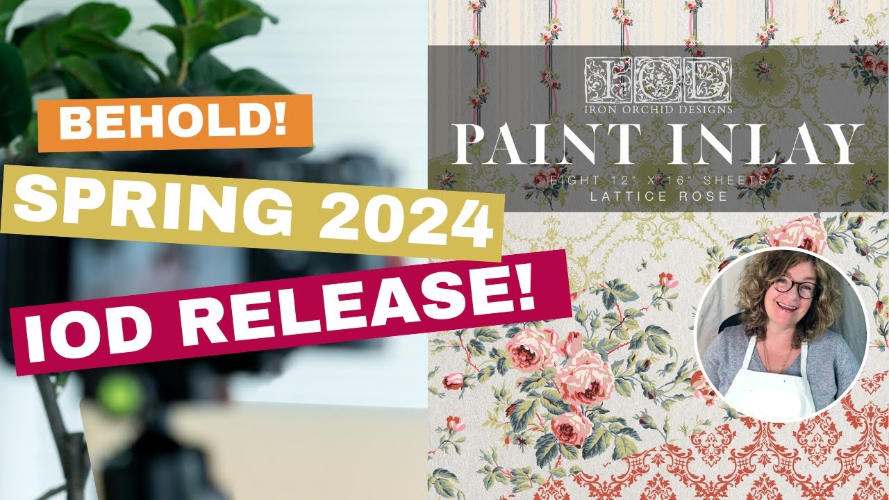 Here’s the New Iron Orchid Designs 2024 Spring Release!