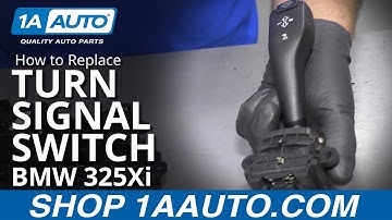 How to Replace Turn Signal Switch 97-06 BMW 325Xi