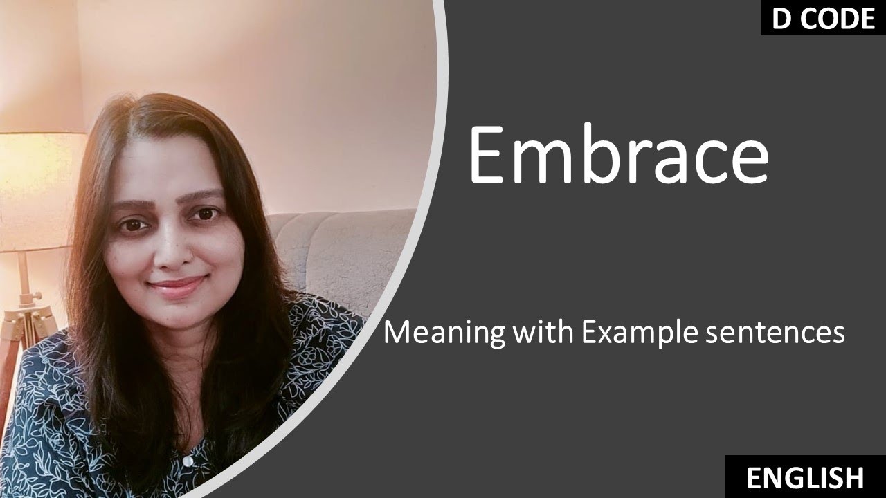 Embrace | Different meanings with examples in hindi | #english ...
