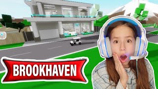 Je déménage à BROOKHAVEN sur ROBLOX😱 // KIARA PARIS 🌸