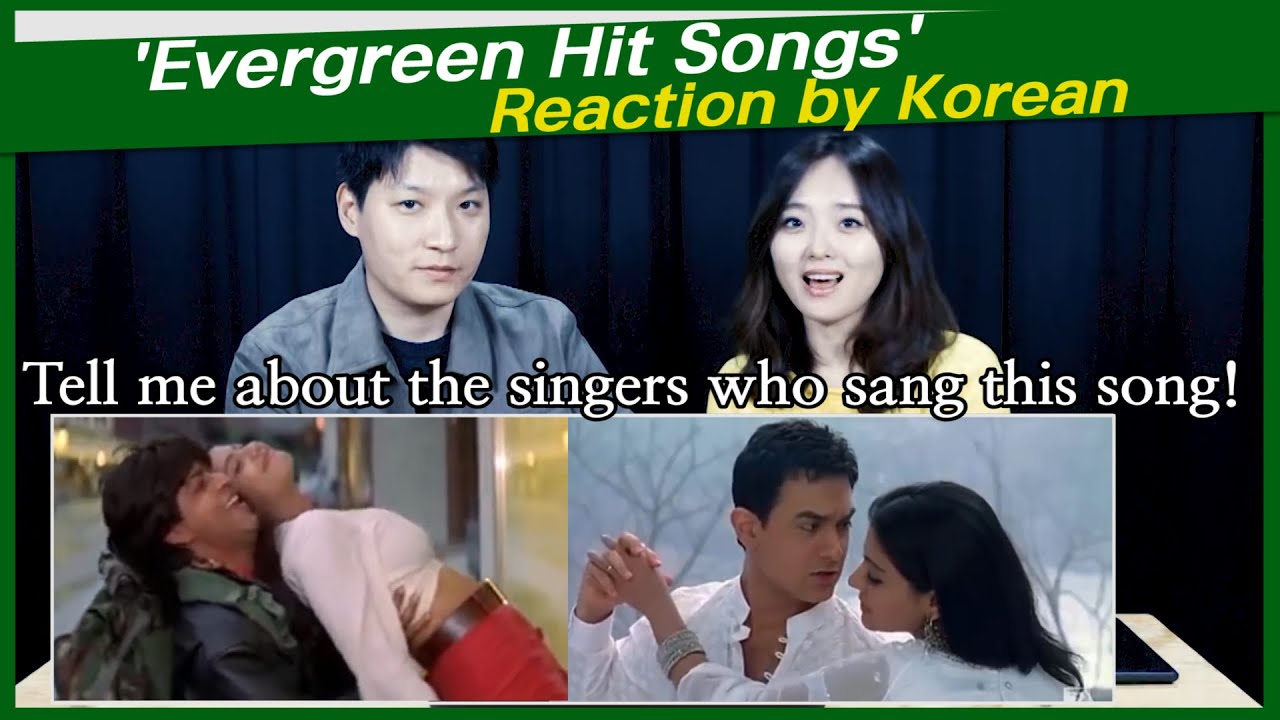'Evergreen Hits' reaction by korean | best of bollywood old hindi songs | romantic heart songs