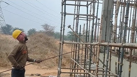 Techniques of De-shuttering 🔥❤️👌🏻 Shuttering Removal of Sunshed Bottom | @civilsitetechniques