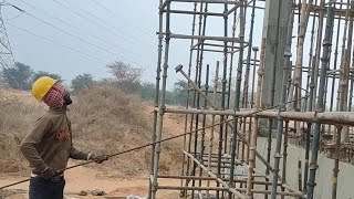 Techniques of De-shuttering 🔥❤️👌🏻 Shuttering Removal of Sunshed Bottom | @civilsitetechniques