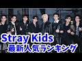 【最新】StrayKidsメンバー人気ランキング日本&韓国版2026年5月最新스트레이 키즈랭킹