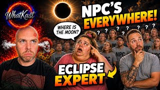 WAS THE ECLIPSE FAKE DO NPC's EXIST HOTTEST DAY OF THE YEAR!