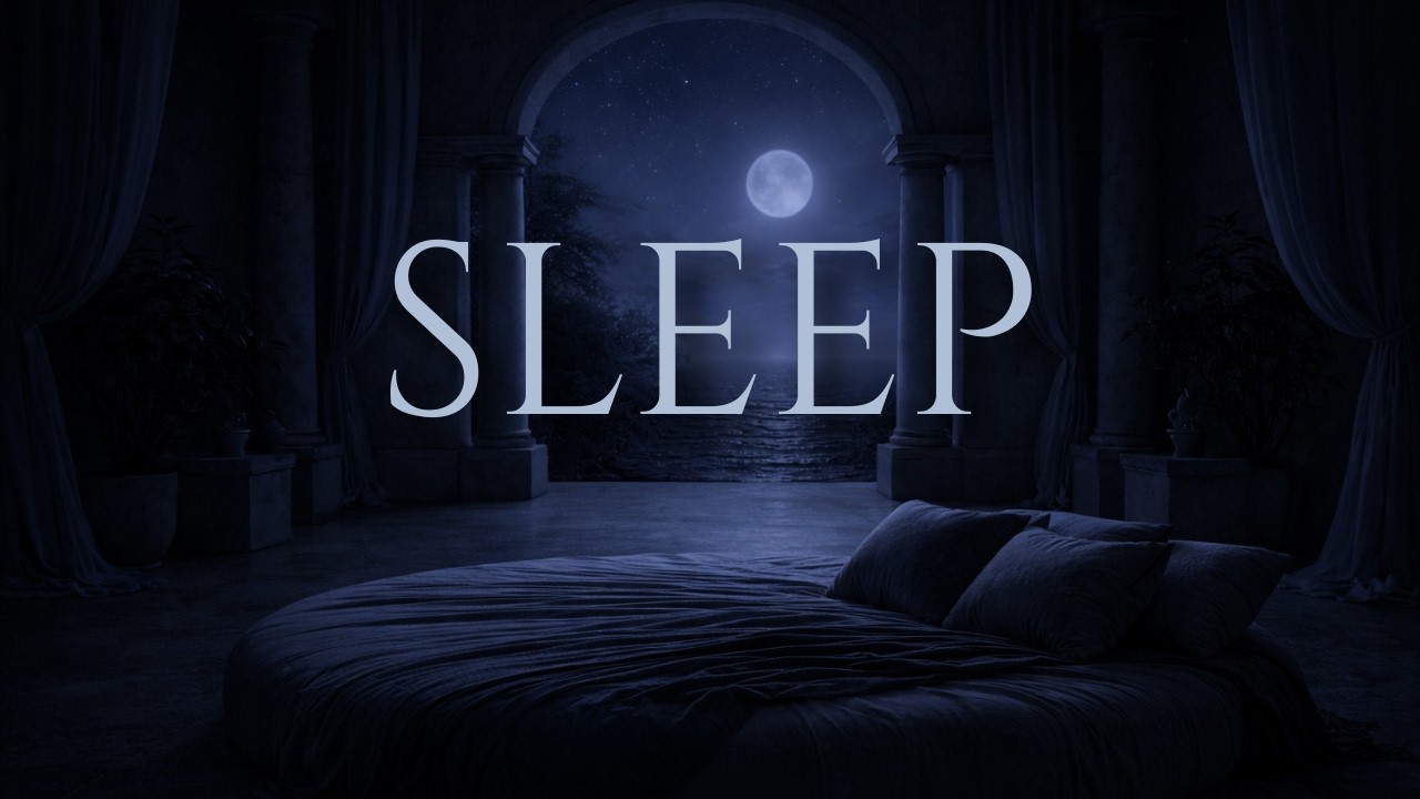 Deep Sleep Music for the Stoic Dreamer • Dark Screen • 8 Hours of Rest