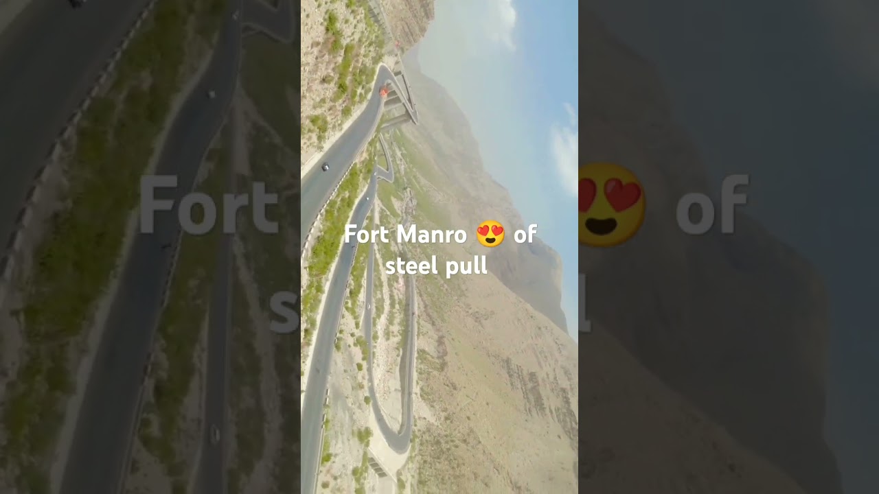 Nice view of Fort Manro 😍 steel pull