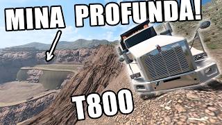 VOLQUETA Rumbo a la GRAN MINA de Mazapil Kenworth T800 en Zacatecas American Truck Simulator