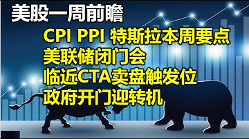 【美股一周前瞻】CPI PPI 大非农都没有发，美联储还能闭眼降息吗，本周走势取决于这件事#特斯拉股票 #美股 #股哥说美股 #tesla #马斯克 #AI #FSD #木头姐 #Robotaxi