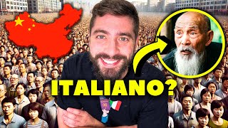 PARLO ITALIANO in CINA e MI TRATTANO così...