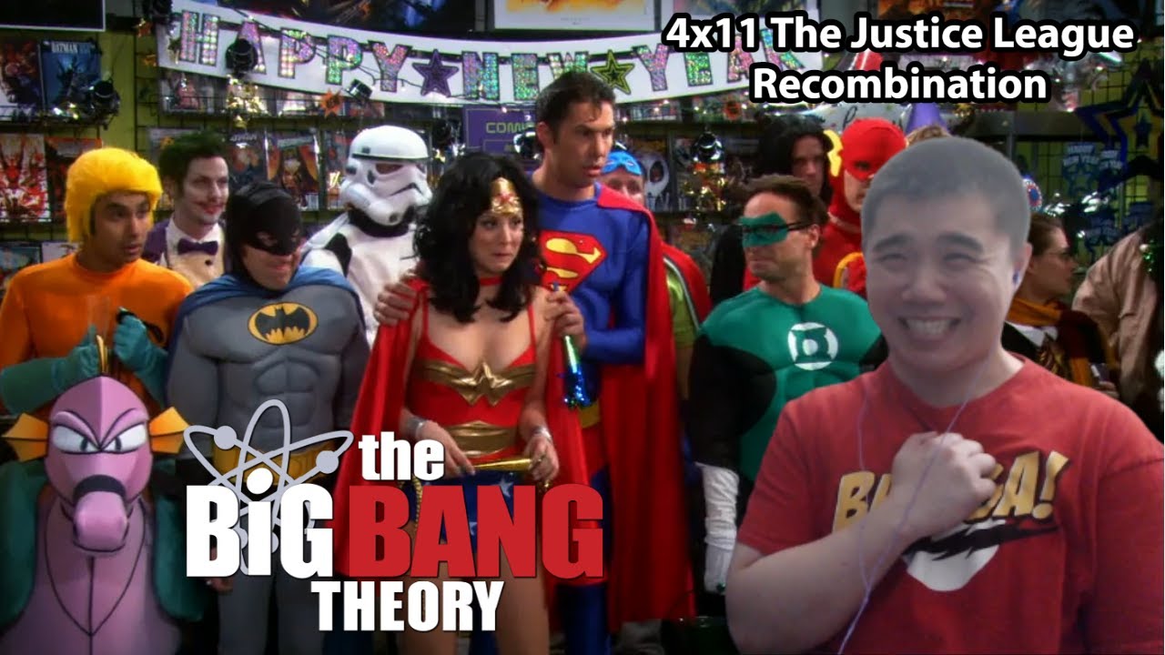 The Big Bang Theory 4x11 The Justice League Reaction