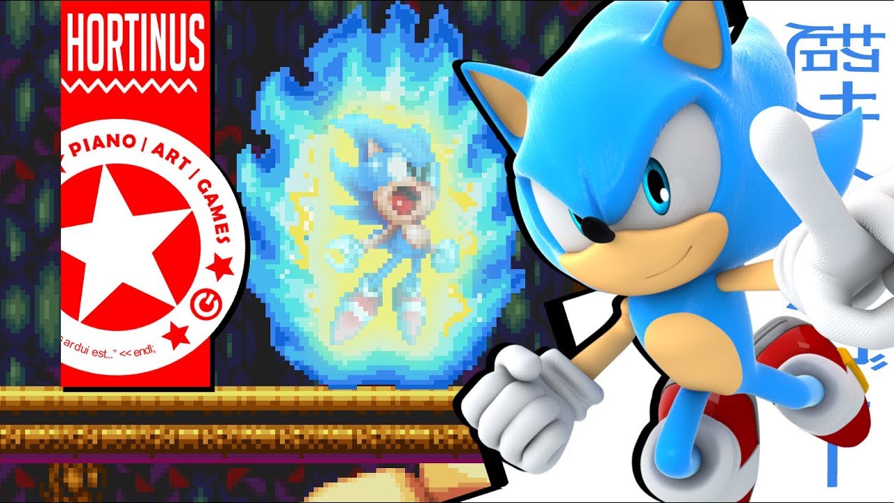 [DOWNLOAD] True Super Sonic Blue Mod | Sonic Mania | A smol Mod (1080p