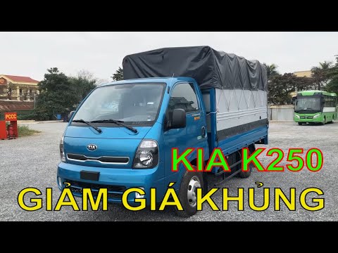 Giới Thiệu Xe Tải Kia K250 tải trọng 2.5 tấn EURO 4 đời 2021