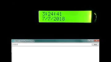 [Arduino] Real-time Clock LCD 16x2 with DS1307 and LCD1602