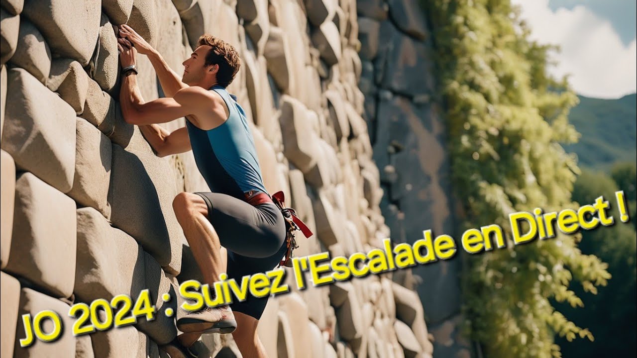JO 2024 : Suivez l'Escalade en Direct !