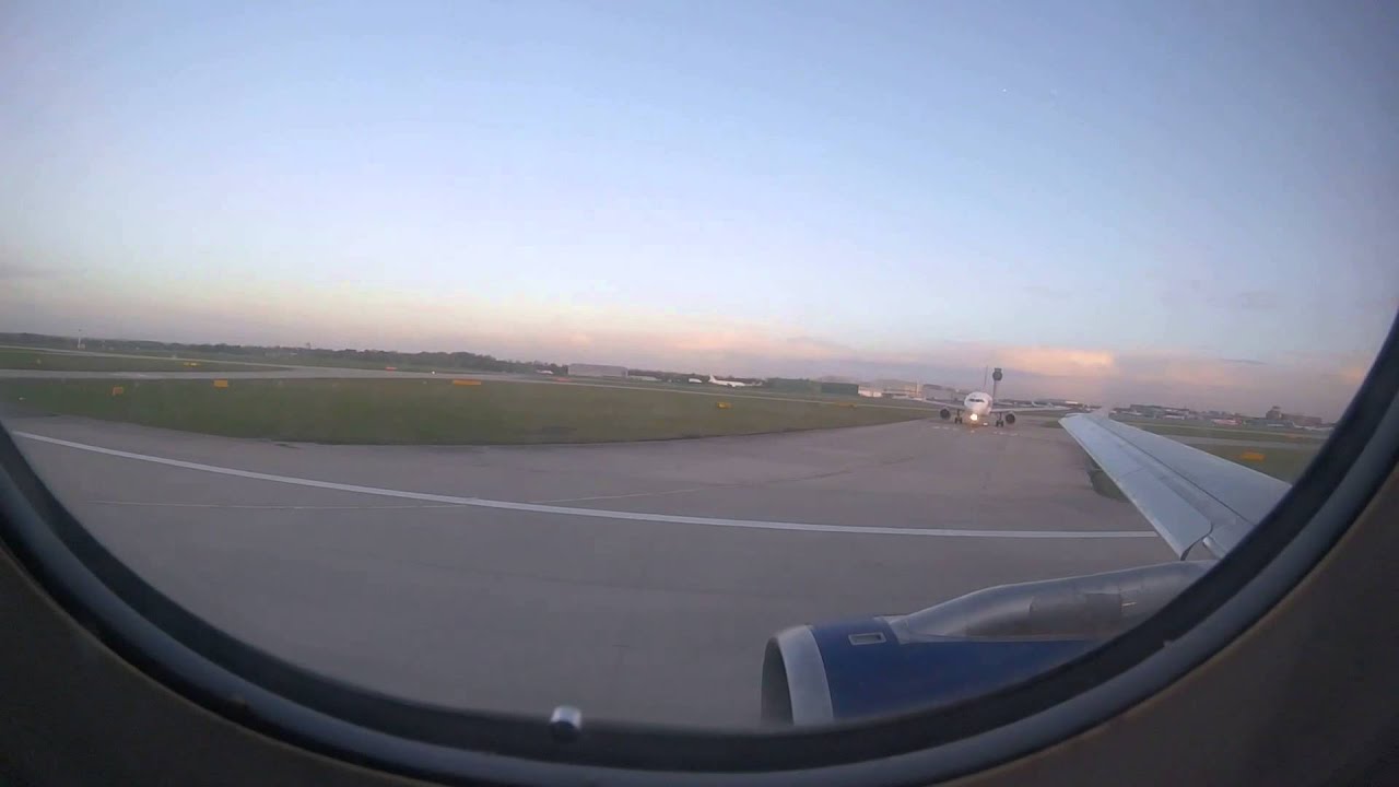 BA1385 taxi and takeoff from MAN YouTube