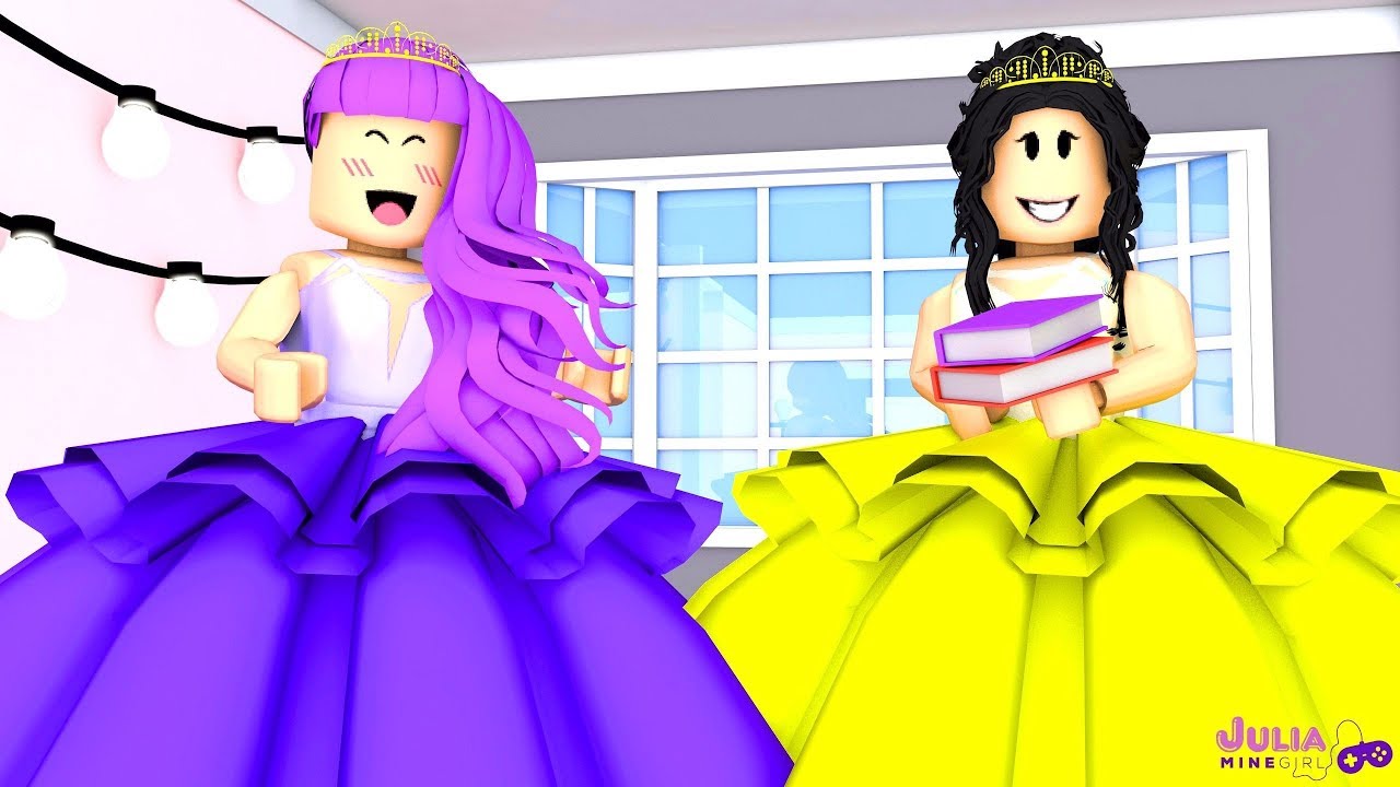 Roblox Um Dia Na High School Royale High School Youtube - virei a julia minegirl no marretao roblox youtube