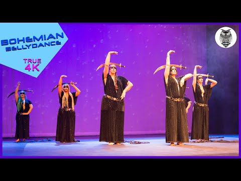 Bohemian Bellydance group SWORD dance at FISSION An Exploration of Movement {2023}