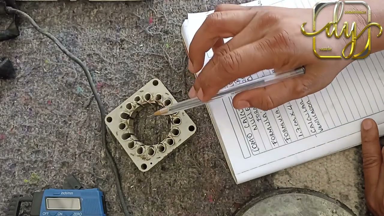 COMO CALCULAR NUCLEO DE VENTILADOR 16 RANURAS