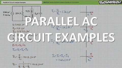 Parallel AC Circuit Examples (Full Lecture)