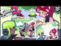 Agent 3 and 8 being precious beans splatoon 2 comic dub  by hoaxghost